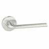 Forme Milly Lever Door Handle on Minimal Round Rose - Satin Chrome