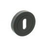 Millhouse Brass Key Escutcheons on Round Rose