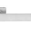 Tupai Rapido RetaLine Rillo Lever Door Handle on Long Rose - Satin Chrome