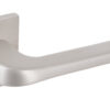 Tupai Rapido 5S Line Canha Lever Door Handle on 5mm Slimline Square Rose - Pearl Nickel