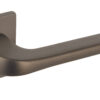Tupai Rapido 5S Line Canha Lever Door Handle on 5mm Slimline Square Rose - Titanium