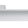 Tupai Rapido RetaLine Cartelle Lever Door Handle on Long Rose - (Without Decorative Plate) - Satin Chrome