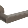 Tupai Exclusivo 5S Line Torrao Lever Door Handle on 5mm Slimline Round Rose - Titanium