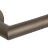 Tupai Exclusivo 5S Line Covela Lever Door Handle on 5mm Slimline Round Rose - Titanium
