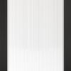LPD Internal Pre-finished Black Melrose Reeded Glazed Door