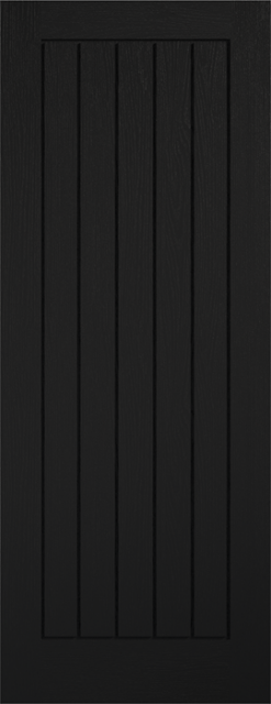 LPD Internal Pre-finished Black Mexicano Fire Door