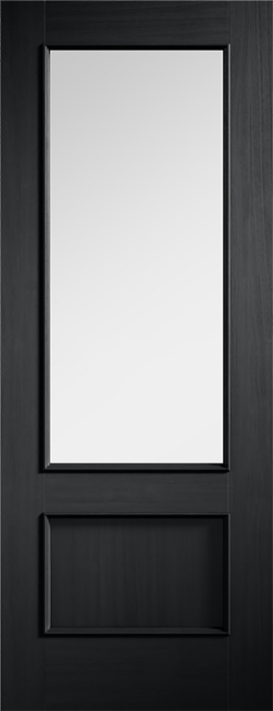 LPD Internal Pre-finished Charcoal Black Murcia Glazed Door