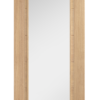 LPD Internal Oak Carini Glazed 1L Door