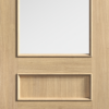 LPD Internal Pre-finished Oak Toledo Glazed Door