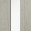 LPD Light Grey Laminate Sydney Glazed Door