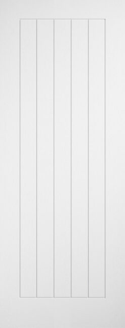 LPD White Laminate Cottage Fire Door