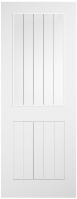 LPD White Laminate Cottage Glazed Door