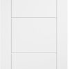 LPD White Laminate Ladder Panel Door