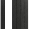 Deanta Pre-Finished Brushed Black Oak Ely Door