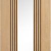 LPD Pre-Finished Oak Sydney Clear Glazed Door