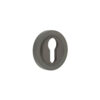Burlington Euro Profile Escutcheons Plain Rose Dark Bronze
