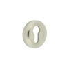 Burlington Euro Profile Escutcheons Knurled Rose Satin Nickel