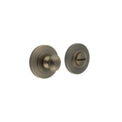 Burlington Turns & Releases Inner 1 Chamfered Rose Antique Brass