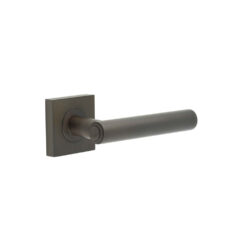 Richmond Door Handles Square Plain Dark Bronze