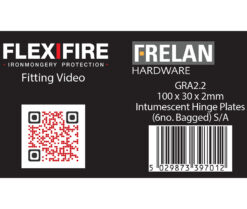 Intumescent Kits for 102mm Square Hinges Pack of Six 2mm 60 minute