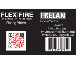 Intumescent Kits for 102mm Radiused Hinges Pack of Six 2mm 60 Minute