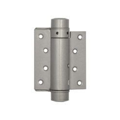 Single Action Steel Spring Hinges 75mm Silver