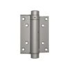 Single Action Steel Spring Hinges 100mm Silver