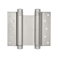 Double Action Steel Spring Hinges 125mm Grey