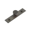 Murray Cupboard Knobs 30mm Stepped Backplate Dark Bronze