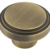 Cropley Cupboard Knobs 40mm Antique Brass