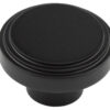 Cropley Cupboard Knobs 40mm Black