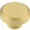 Cropley Cupboard Knobs 40mm Satin Brass