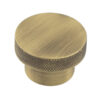 Wenlock Cupboard Knobs 40mm Antique Brass