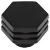 Nile Cupboard Knobs 30mm Black