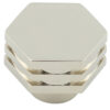 Nile Cupboard Knobs 30mm Polished Nickel