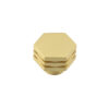 Nile Cupboard Knobs 30mm Satin Brass