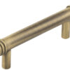 Hoxton Sturt Cabinet Handles 96mm Ctrs Antique Brass