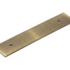 Hoxton Fanshaw Backplates for Cabinet Handles 140x30mm Antique Brass