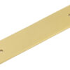 Hoxton Fanshaw Backplates for Cabinet Handles 140x30mm Satin Brass