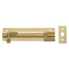 Jedo Brass Necked Barrel Bolts 64x25mm Polished Brass