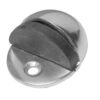 Aluminium Floor Mounted Doorstops 50x40mm Satin Anodised Aluminium