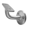 Aluminium Hand Rail Brackets 63mm Satin Anodised Aluminium