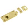 Jedo Bathroom Slide Bolts 63x25mm Polished Brass