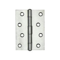 Steel Plain Bearing Butt Hinges 102x76x2mm Zinc Plate
