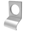 Aluminium Cylinder Pull 70mm Satin Anodised Aluminium
