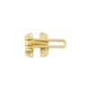 Jedo Security Door Guards Satin Brass