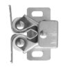 Jedo Double Roller Catch 31x18mm Zinc Plate