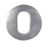Oval Profile Escutcheon Satin Anodised Aluminium
