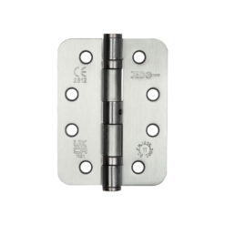Jedo Grade 11 Radiused Steel Ball Bearing Hinges 102x76mm Satin Chrome
