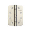 Jedo Grade 11 Radiused Steel Ball Bearing Hinges 102x76mm Satin Nickel